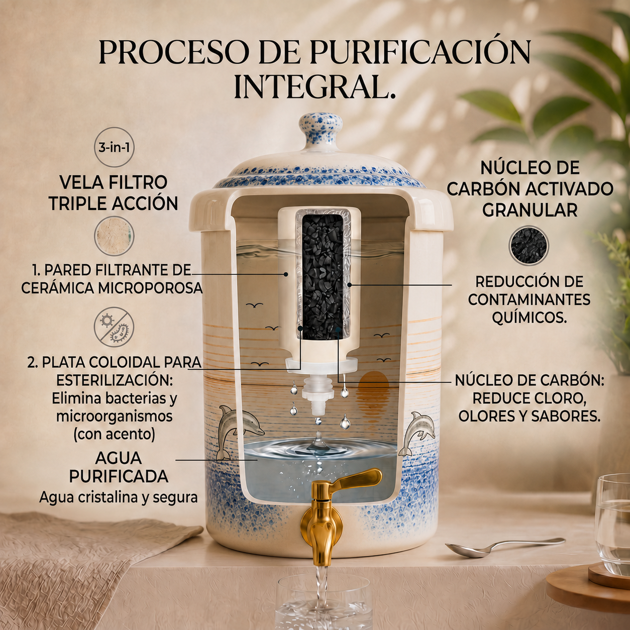 Andino Filtro de Agua 5L - Tayrona Viboral ®️