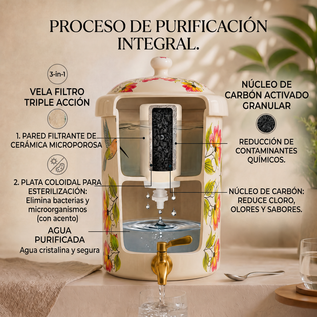 Andino Filtro de Agua 5L - Encanto Viboral